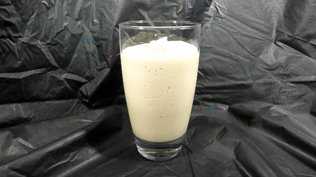 picture of a frozen coffee drink in a glass